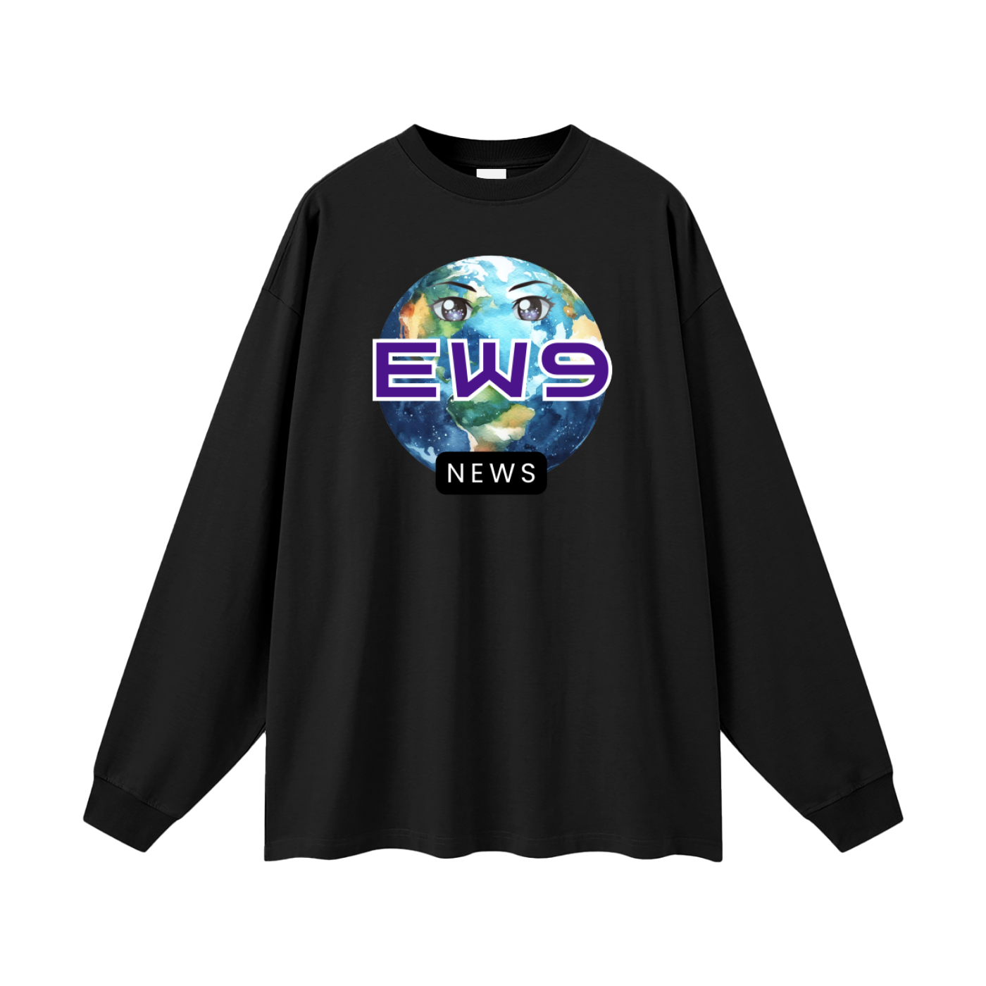EW9 News | Oversized Long Sleeve Tee